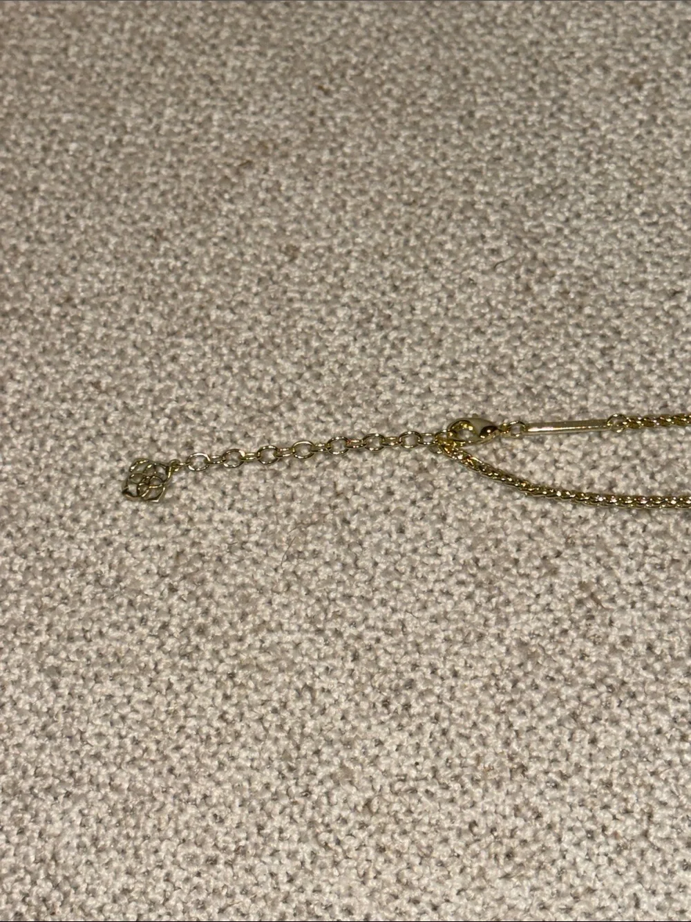 Kendra Scott 16” Gold-Tone Filigree mixed metal / two-tone Pendant Necklace